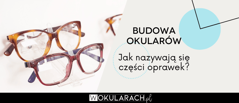 Budowa okularów – jak nazywają się części oprawek?