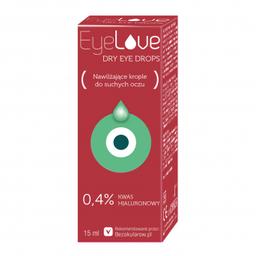 Krople EyeLove Dry Eye Drops - 0,4% hialuronianu sodu