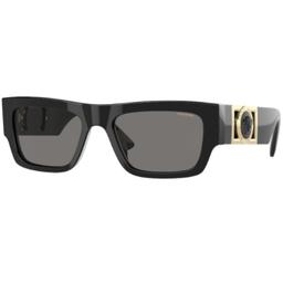 Okulary przeciwsłoneczne Versace 4416U GB1/81 53 z polaryzacją